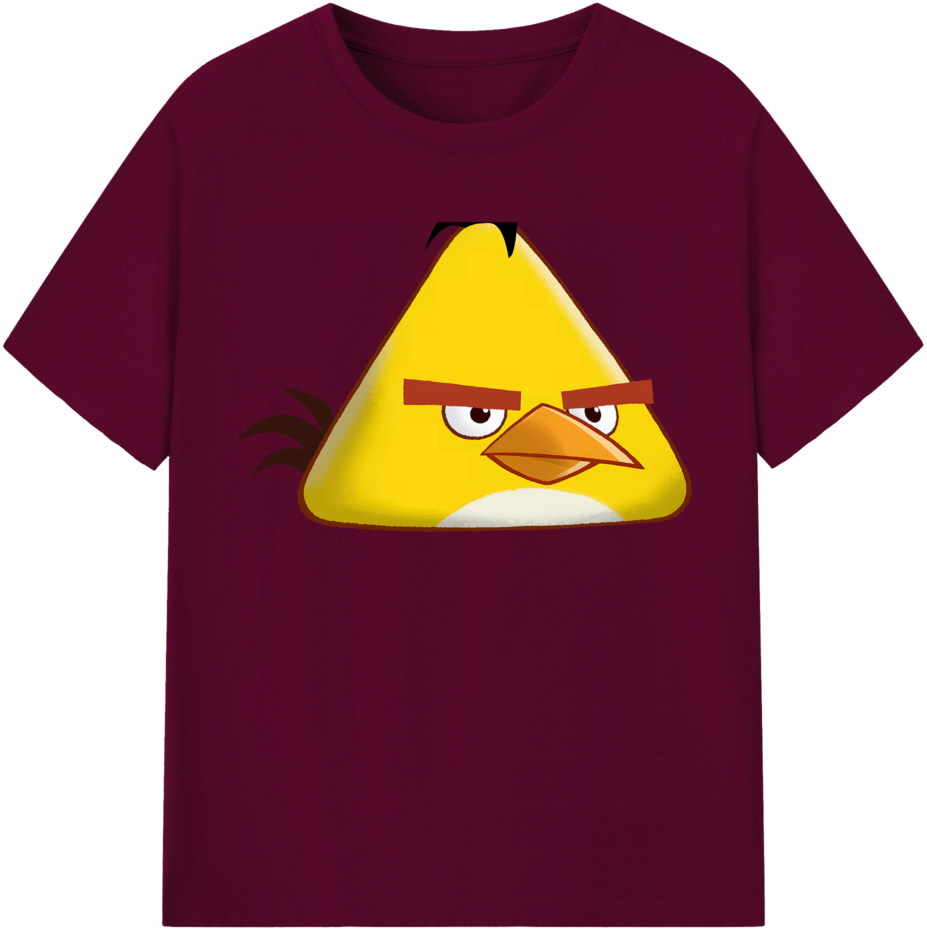 （画像用） Angry Birds アングリーバード レディースカジュアルプリントTシャツ（綿100％）